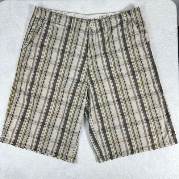 Seven Souls Plaid Chino Shorts 0415 - Picture 1 of 8